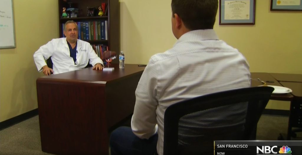 News Clip Still - doctor and patient talking