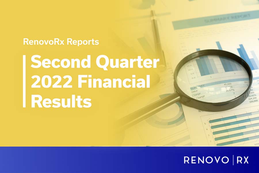 RenovoRx Reports Second Quarter 2022 Financial Results