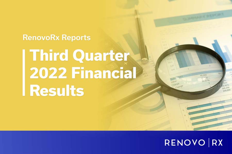 RenovoRx Reports Third Quarter 2022 Financial Results