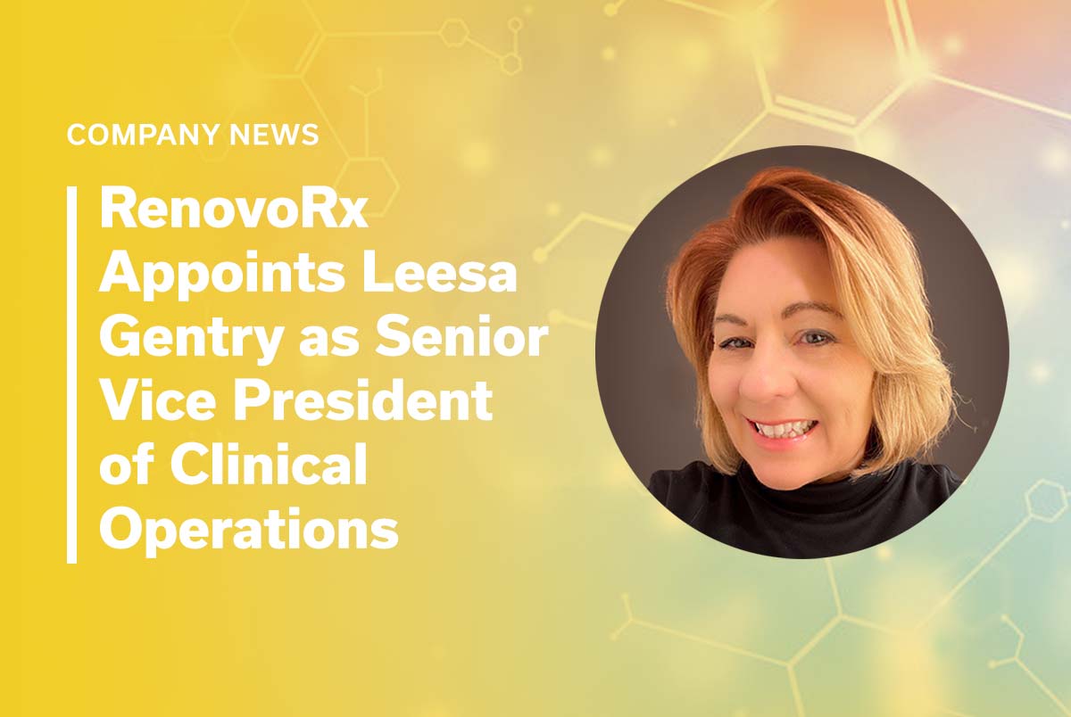 RenovoRx Appoints Leesa Gentry as Senior Vice President of Clinical Operations